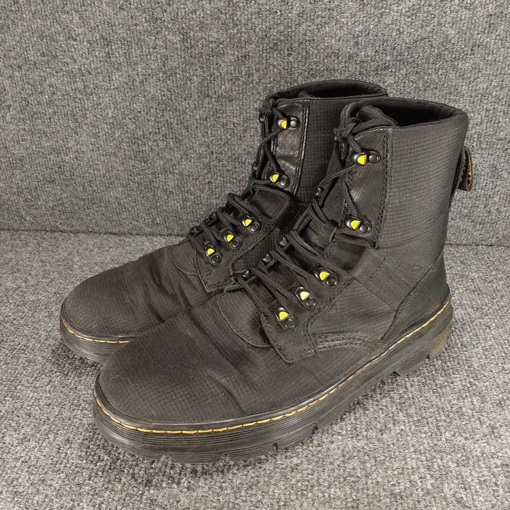 Dr. Martens Combs Tech II Boot LA004 SH 05 X Size 11 Black Mens Utility Tactical